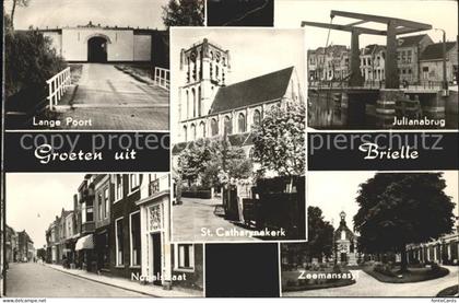 Brielle St. Catharynekerk Julianabrug Zeemansasyl Lange Poort