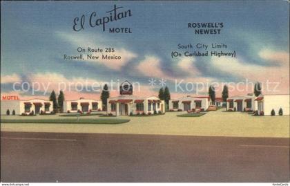 Roswell New Mexico El Capitan Motel