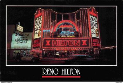 Reno  Nevada USA Reno Hilton Hotel Nachtaufnahme