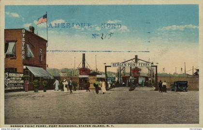 Etats-Unis - Bergen Point Ferry, Port Richmond, Staten Island, N.Y.