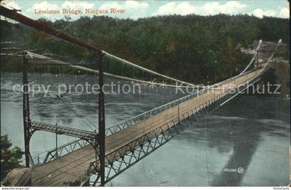 Lewiston New York Lewiston Bridge Niagara River