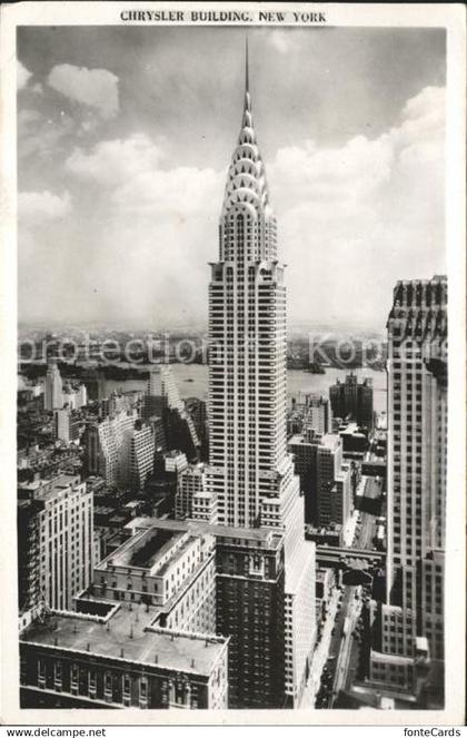 New York City Chrysler Building Skyscraper