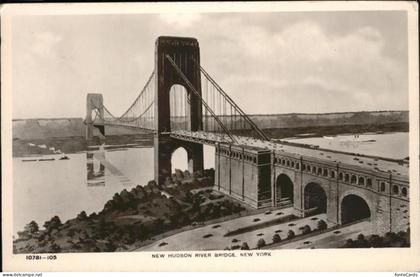 New York City New Hudson River Bridge
