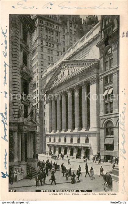 New York City Stock Exchange Wall Street