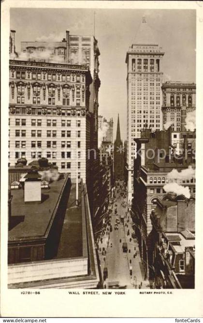 New York City Wall Street