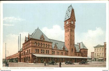 Chicago Illinois Dearborn Street Station