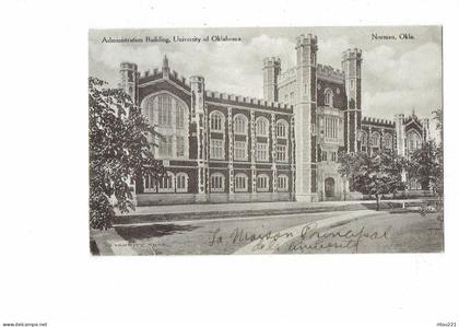 cpa - Norman - Administration Building, Cars - University of Oklahoma