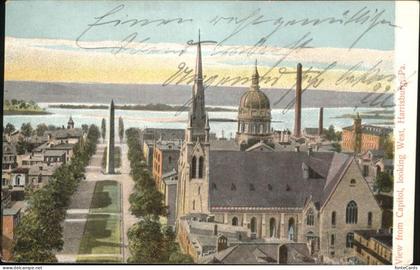 Harrisburg Pennsylvania View from Capitol