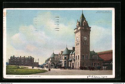 AK Portland, ME, Union Station, Bahnhof