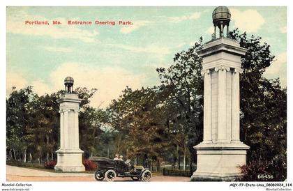 AQYP7-0398-ETATS-UNIS - PORTLAND ME - Entrance deering park