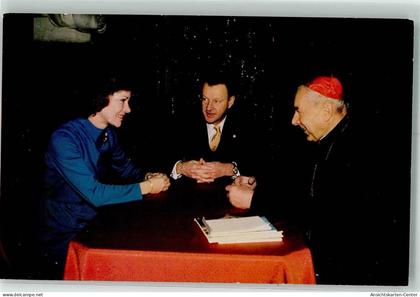 39780377 - Carter mit Ehefrau Rosalynn und Cardinal Wyyszynski