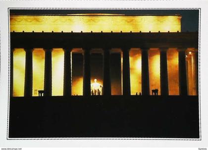 USA  Washington  The Abraham Lincoln memorial  Années 80s