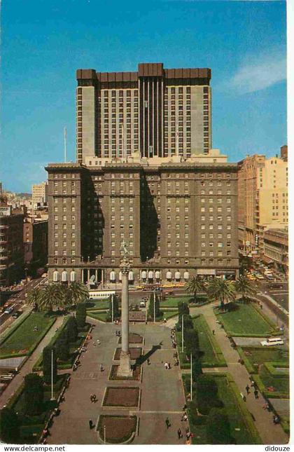 Carte Postale - Etats-Unis - San Francisco - Hotel st francis - union square - a magnificent view of union square with t