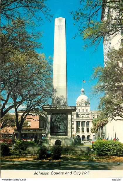 CPM Johnson Square and CIty Hall Savannah Georgia
