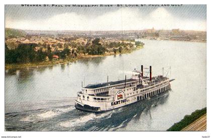Etats Unis - St Louis - Steamer St Paul