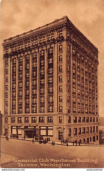 Usa - TACOMA (WA) Commercial Club, Weyerhauser Building