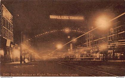 Usa - TACOMA (WA) Pacific Avenue at Night