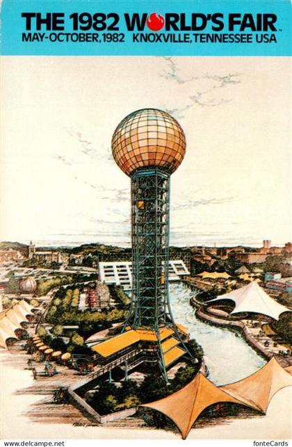 Knoxville Tennessee The 1982 Worlds Fair Kuenstlerkarte