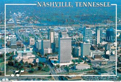 Nashville Tennessee Fliegeraufnahme