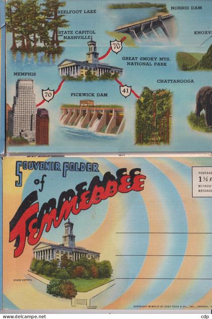 pochette cartes TENNESSEE