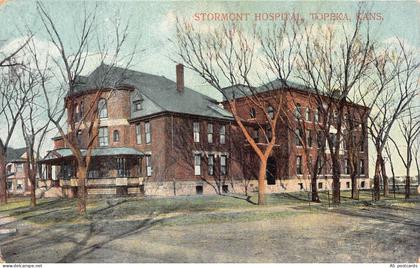 C117 Kansas Topeka Stormont Hospital   vintage postcard