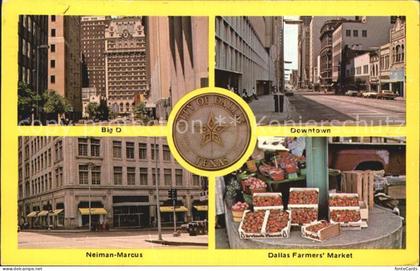 Dallas Texas Big D Downtown Neiman Marcus Dallas Farmers Market