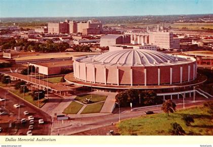Dallas Texas USA Dallas-Memorial-Auditorium Rundbau Fliegeraufnahme Sears Stadtp