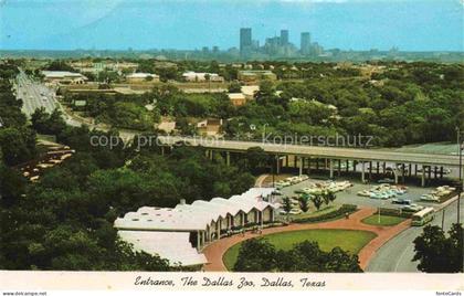 DALLAS  Texas USA Entrance The Dallas Zoo