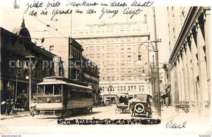 El Paso Texas San-Antonio Street