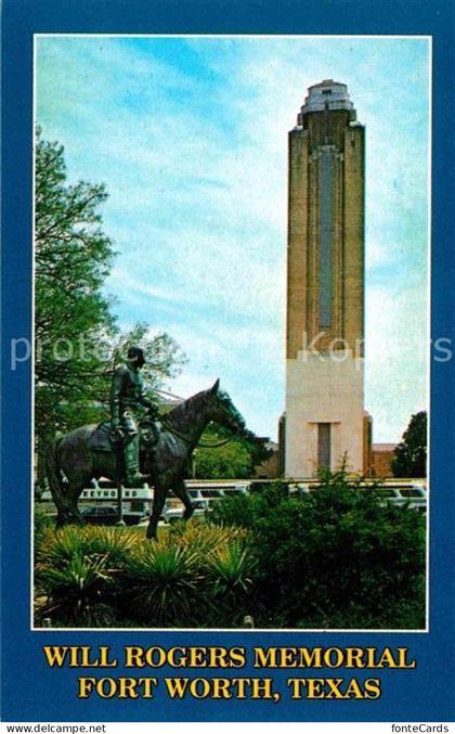 Fort Worth Will Rogers Denkmal