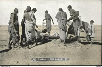 Sudan Africa A well in the Sudan