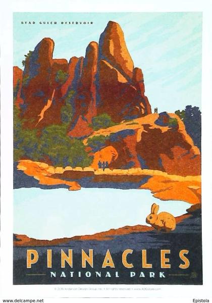 PINNACLES - National Park - California - 100th Anniversary (1915 - 2015)
