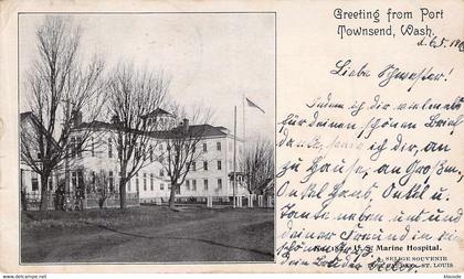 Greeting from Port Townsend,Wash. 1908 AKS