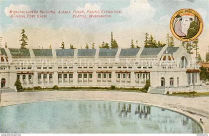 Seattle Washington USA Manufactured Building Alaska Yukon Pacific Exposition