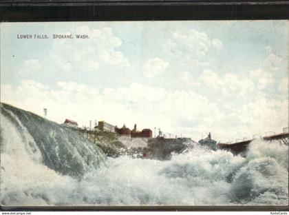 Spokane Washington Lower Falls