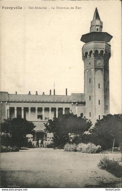 Ferryville Tunesien Menzel Bourguiba Sidi-Abdallah La Direction du Fort