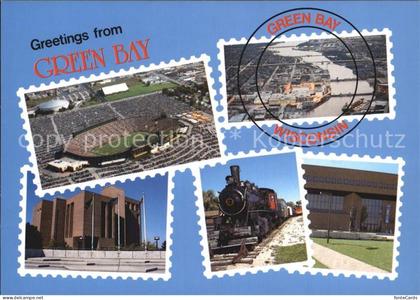 Green Bay Wisconsin Lambeau-Field Railroad Museum