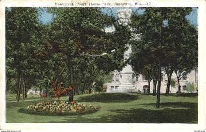 Janesville Wisconsin Court House Park