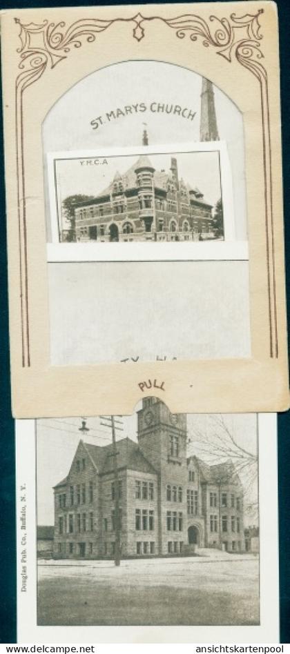 Leporello CPA Janesville Wisconsin USA, St. Marys-Church, Rathaus