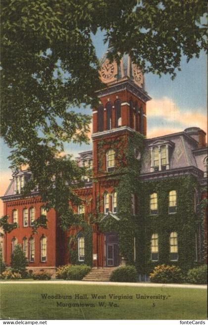 Morgantown West Virginia Woodburn Hall West Virginia University