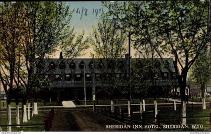 CPA Sheridan Wyoming USA, Sheridan Inn Hotel