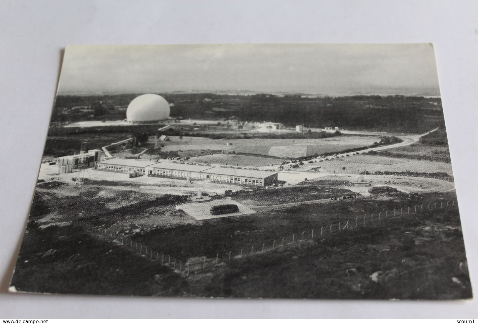 station spaciale de plomeur-bodou - vue aérienne