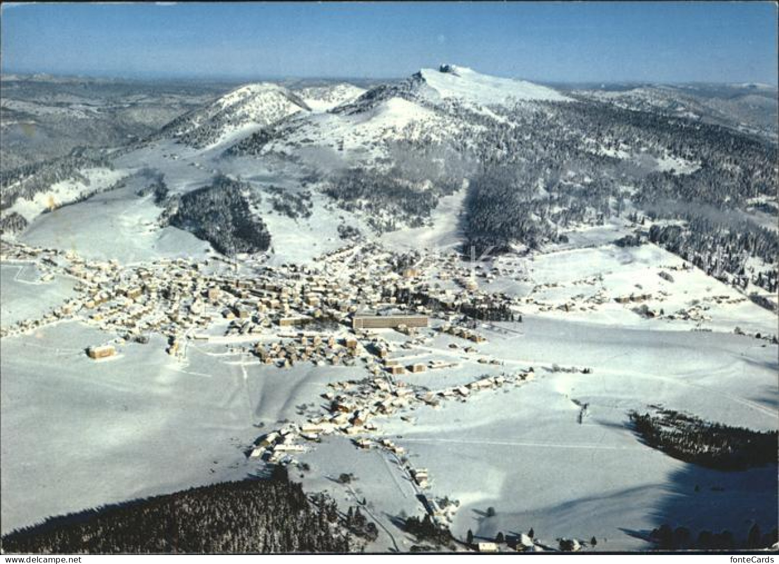 Ste Croix VD La Sagne Culliairy et la Massif du Chasseron
