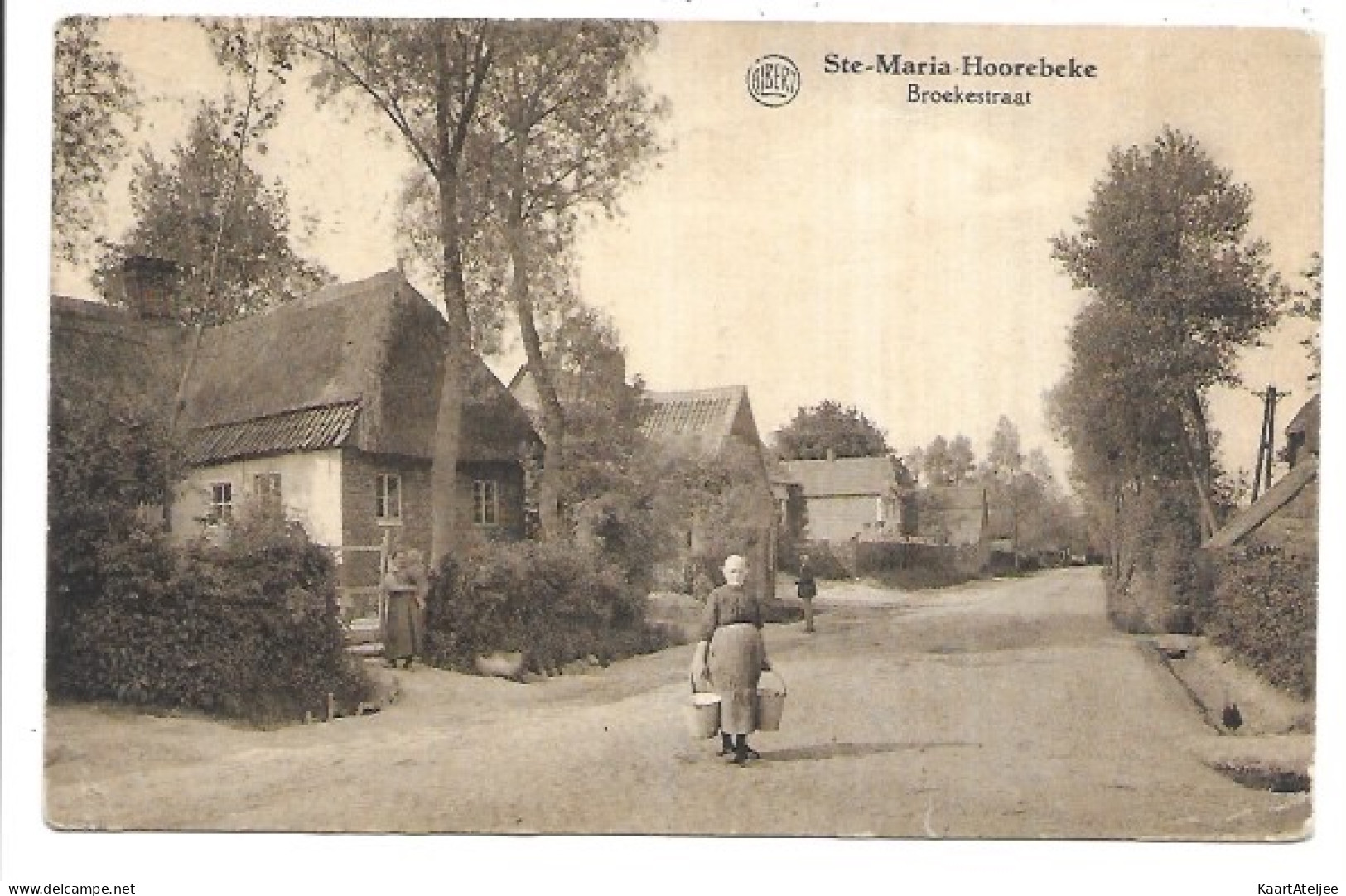 Ste-Maria-Hoorebeke - Broekestraat.