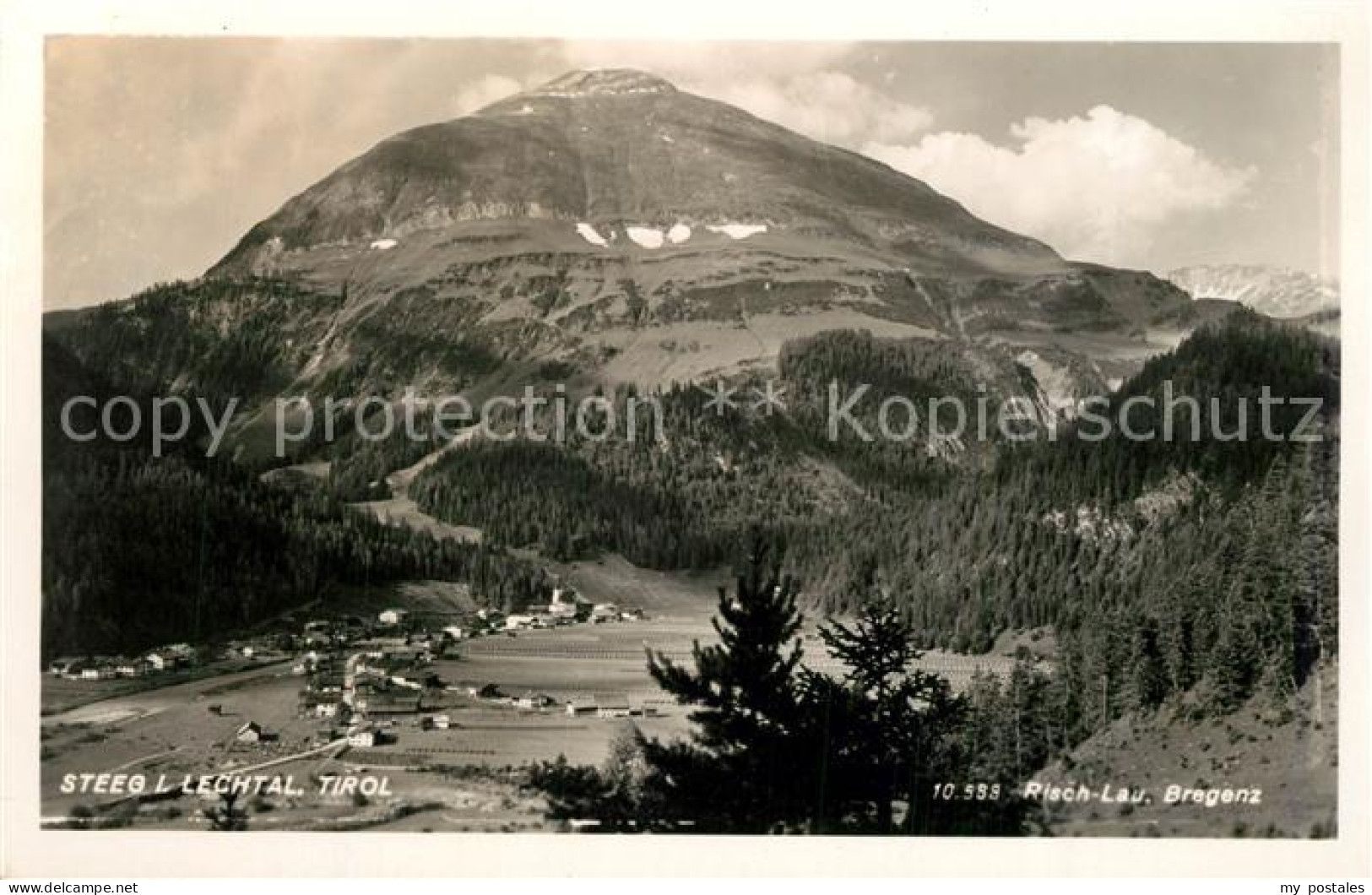 Steeg Tirol Lechtal Risch-Lau Bregenz