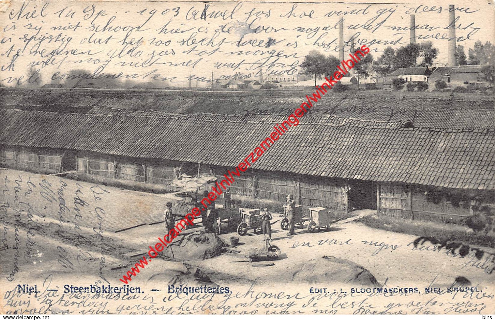 Steenbakkerijen - Briquetteries - Niel