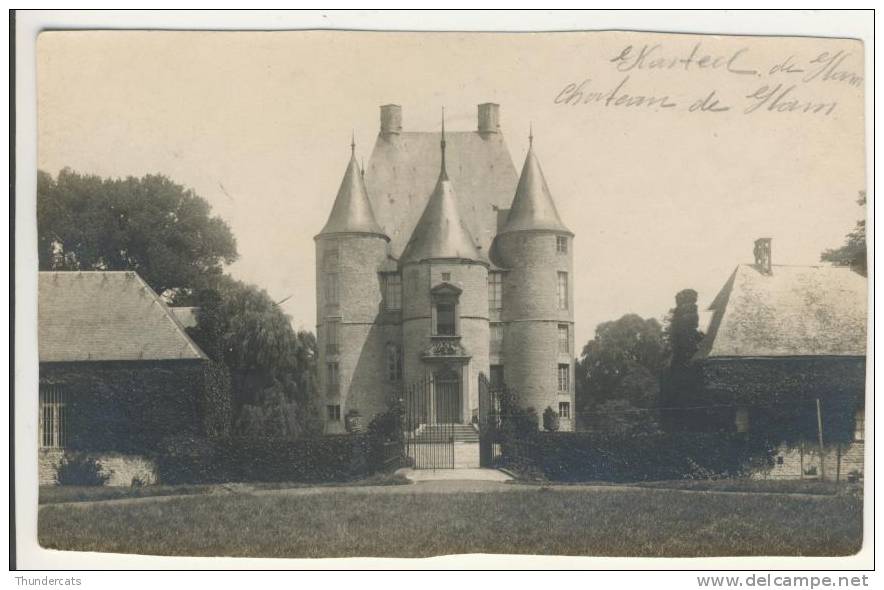 Steenokkerzeel Château de Ham zeldzame foto of  fotokaart