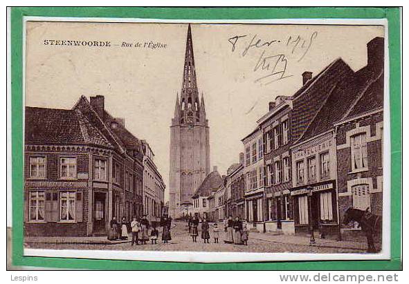STEENVOORDE --  Rue de l'Eglise