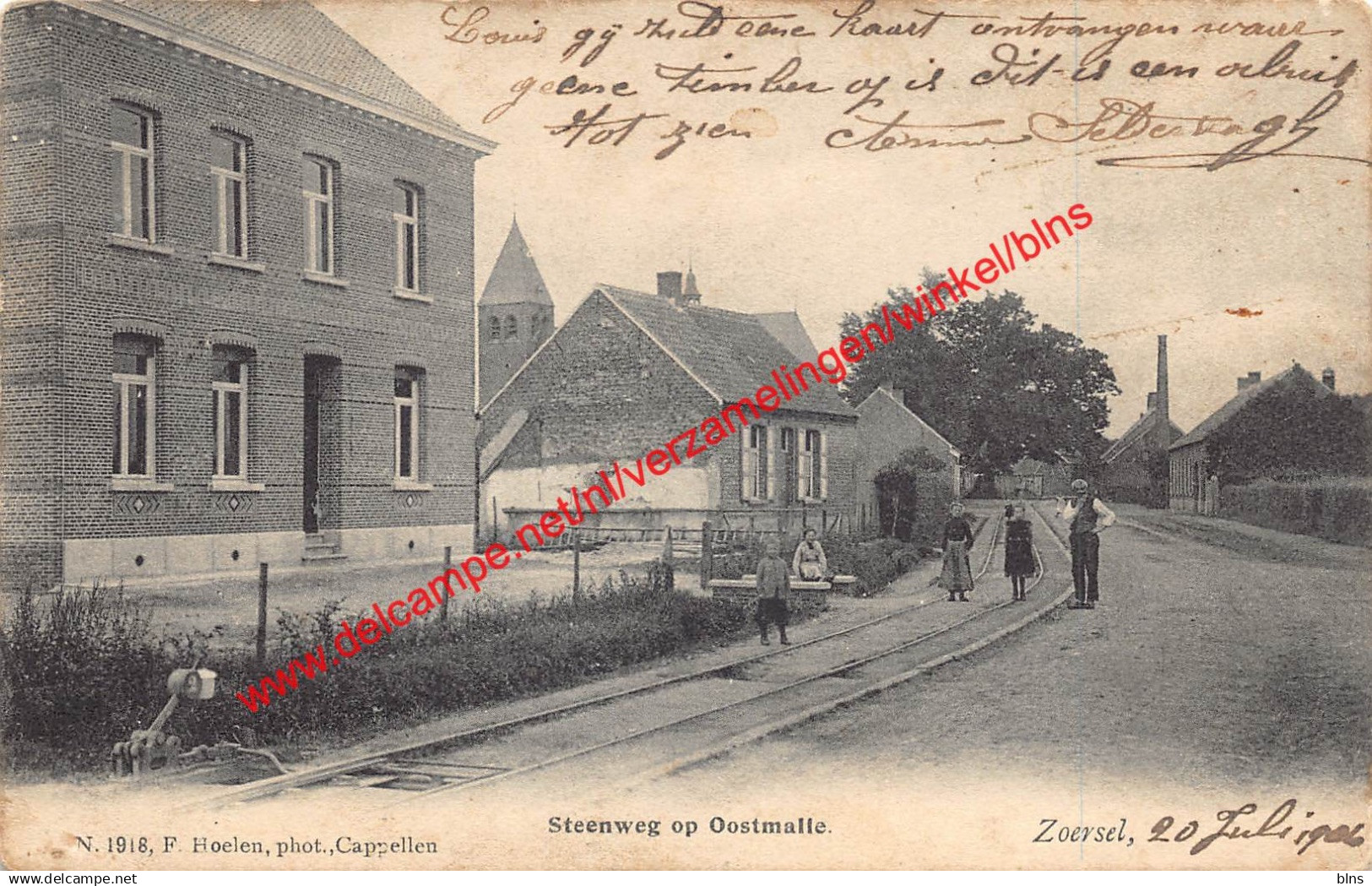 Steenweg op Oostmalle - F. Hoelen - Zoersel