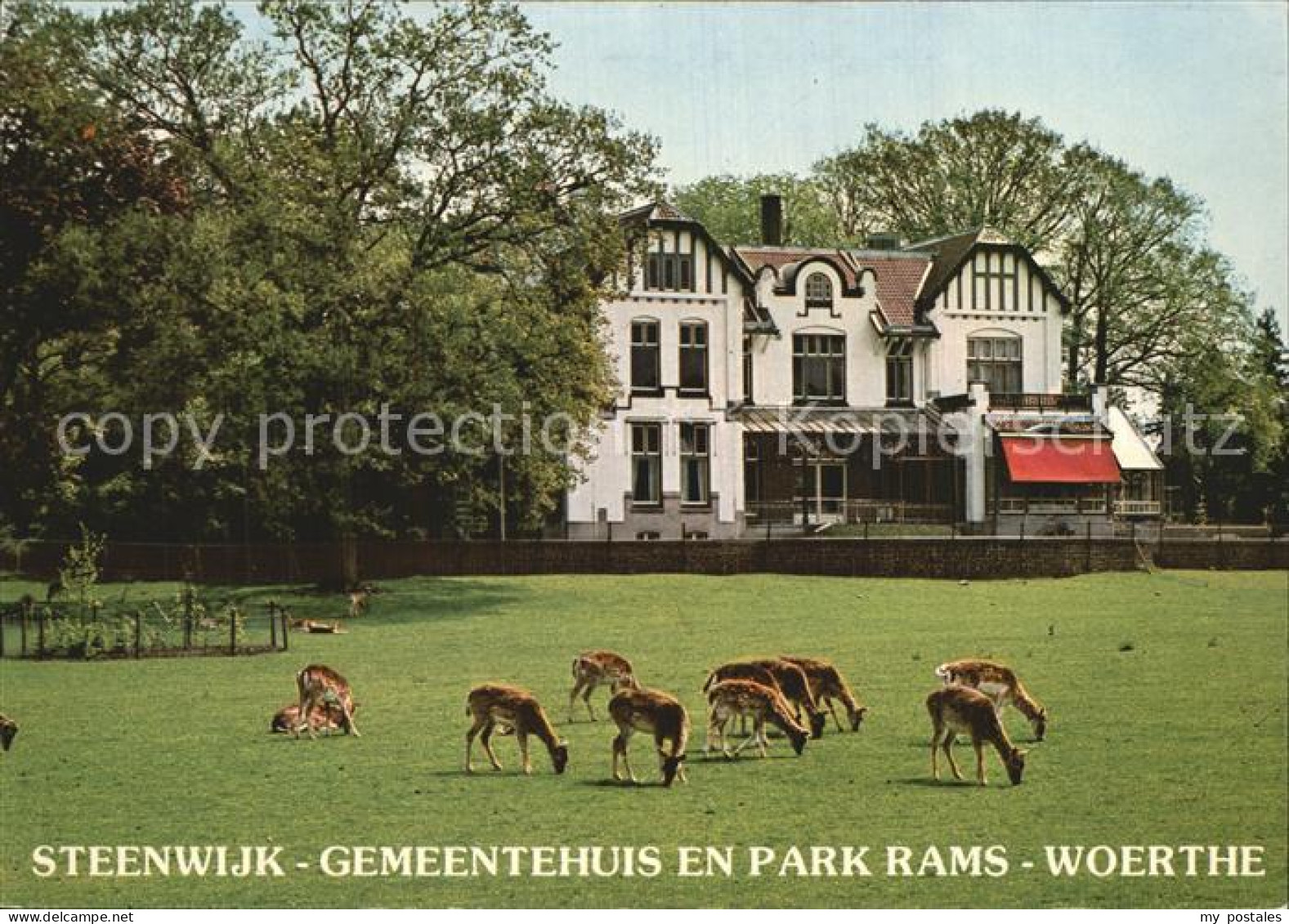 Steenwijk Gemeentehuis en Park Rams Woerthe